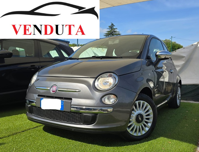 Fiat 500 Lounge 1.2 benzina 70cv anno 05-2014 