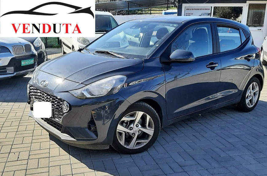 Hyundai i10 Prime 1.0 benzina 66cv anno 05-2022