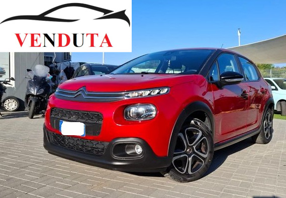 Citroen C3 PureTech Feel 1.2 benzina 82c anno 2018 